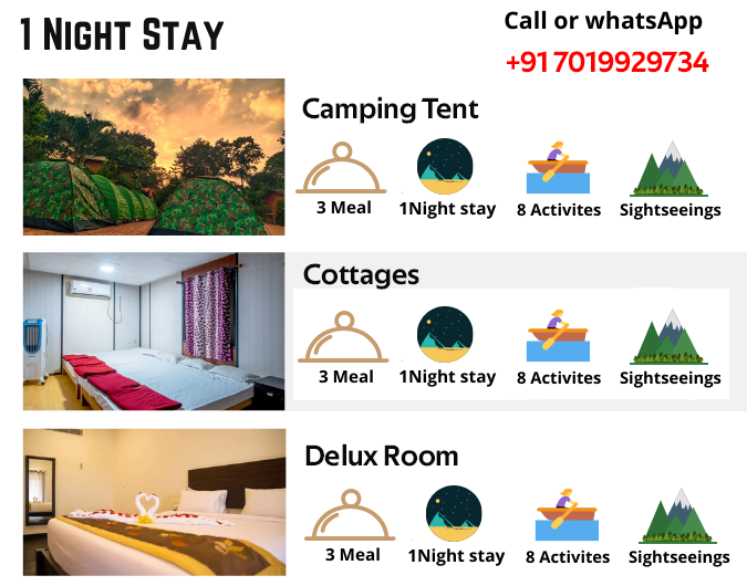 1 night packages